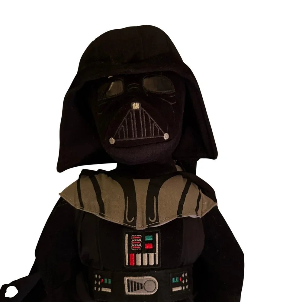 Accessory Innovations Darth Vader Plush Backpack Kids Black Star Wars Cape 19